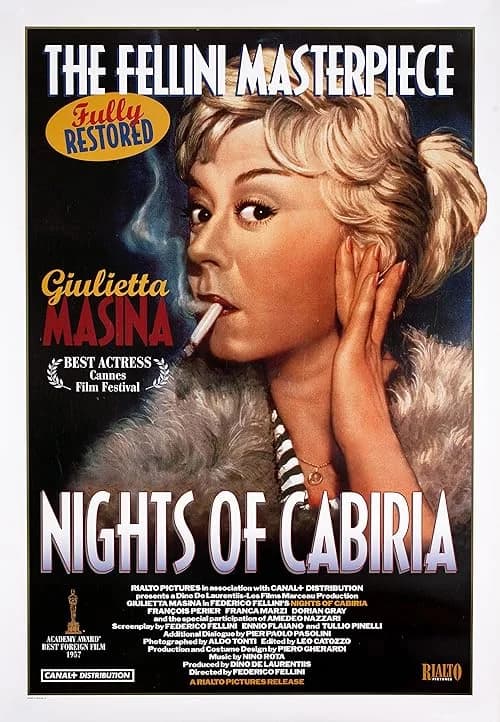 Nights of Cabiria film posteri