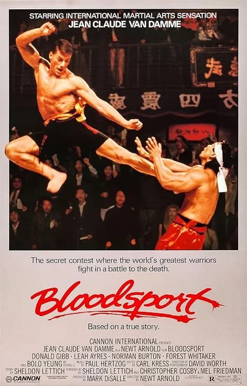 Bloodsport film posteri