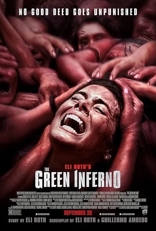 The Green Inferno film posteri