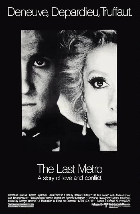 The Last Metro film posteri